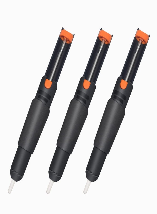 TOWOT Desoldering Pump Solder Sucker,3PCS Desoldering Vacuum Pump Solder Remover Tool - Image 1